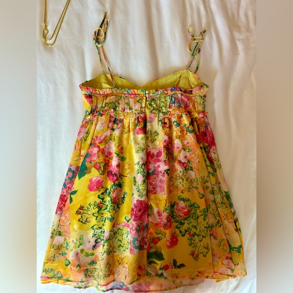 SOLD Lookalike Floral Babydoll Dress - Picture 5 of 6